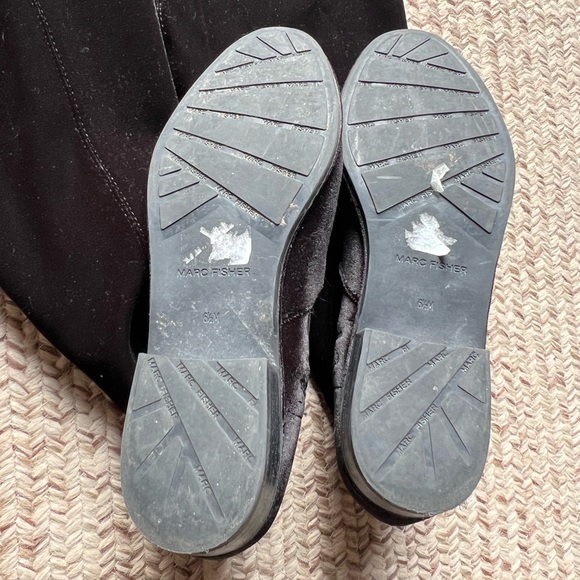 Tall over the knee velvet boots by Marc Fisher - Picture 3 of 5